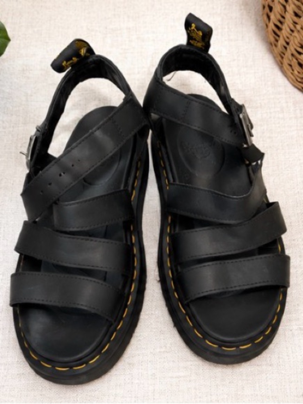 Dr. Martens Clarissa II Platform Sandals Black